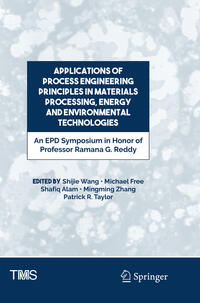 Vorderes Coverbild Applications of Process Engineering Principles in Materials Processing, Energy and Environmental Technologies