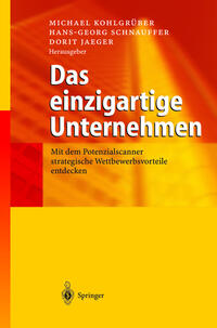Vorderes Coverbild Das einzigartige Unternehmen