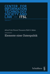 Vorderes Coverbild Elemente einer Datenpolitik