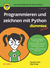 Vorderes Coverbild Programmieren und zeichnen mit Python für Dummies Junior