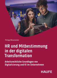 Vorderes Coverbild HR und Mitbestimmung in der digitalen Transformation