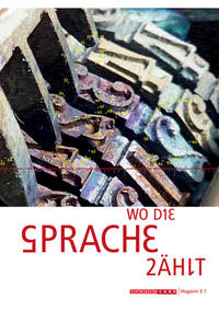 Vorderes Coverbild Sprachland / Magazin 2.1: Wo die Sprache zählt