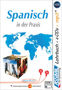Vorderes Coverbild ASSiMiL Spanisch in der Praxis - Audio-Sprachkurs Plus - Niveau B2-C1