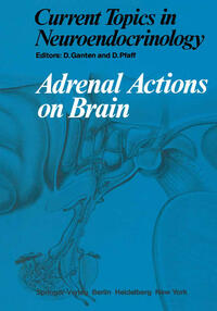 Vorderes Coverbild Adrenal Actions on Brain