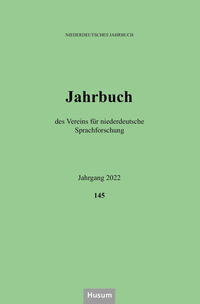Vorderes Coverbild Niederdeutsches Jahrbuch