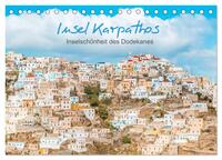 Vorderes Coverbild Insel Karpathos - Inselschönheit des Dodekanes (Tischkalender 2025 DIN A5 quer), CALVENDO Monatskalender