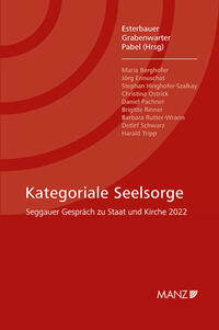 Vorderes Coverbild Kategoriale Seelsorge Seggauer Gespräch zu Staat und Kirche 2022