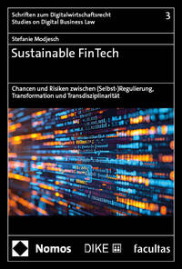 Vorderes Coverbild Sustainable FinTech