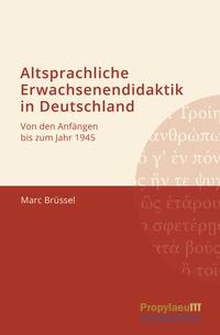 Vorderes Coverbild Altsprachliche Erwachsenendidaktik in Deutschland