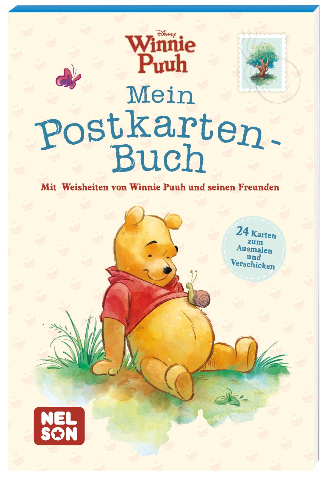 Vorderes Coverbild Winnie Puuh: Mein Postkarten-Buch