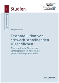 Vorderes Coverbild Textproduktion von schwach schreibenden Jugendlichen