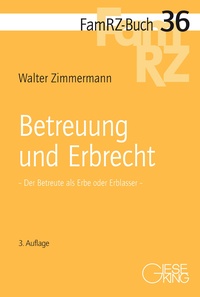 Vorderes Coverbild Betreuung und Erbrecht