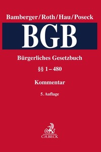 Vorderes Coverbild Bürgerliches Gesetzbuch Band 1: §§ 1-480