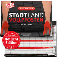 Vorderes Coverbild DENKRIESEN - STADT LAND VOLLPFOSTEN® - ROTLICHT EDITION "Jetzt wird's dreckig." - A4