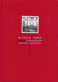 Vorderes Coverbild Widerreden. 60 Jahre Friedenspreis des Deutschen Buchhandels