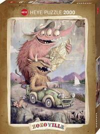 Vorderes Coverbild Road Trippin' Puzzle