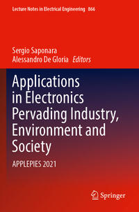 Vorderes Coverbild Applications in Electronics Pervading Industry, Environment and Society
