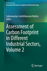 Vorderes Coverbild Assessment of Carbon Footprint in Different Industrial Sectors, Volume 2