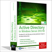 Vorderes Coverbild Active Directory in Windows Server 2012 R2