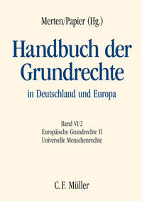 Vorderes Coverbild Handbuch der Grundrechte in Deutschland und Europa