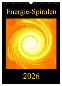 Vorderes Coverbild Energie-Spiralen 2026 (Wandkalender 2026 DIN A3 hoch), CALVENDO Monatskalender