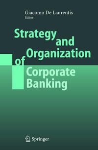 Vorderes Coverbild Strategy and Organization of Corporate Banking