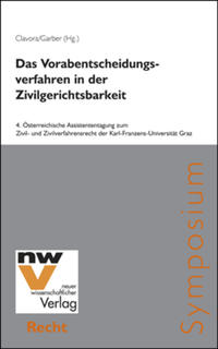 Vorderes Coverbild Das Vorabentscheidungsverfahren in der Zivilgerichtsbarkeit