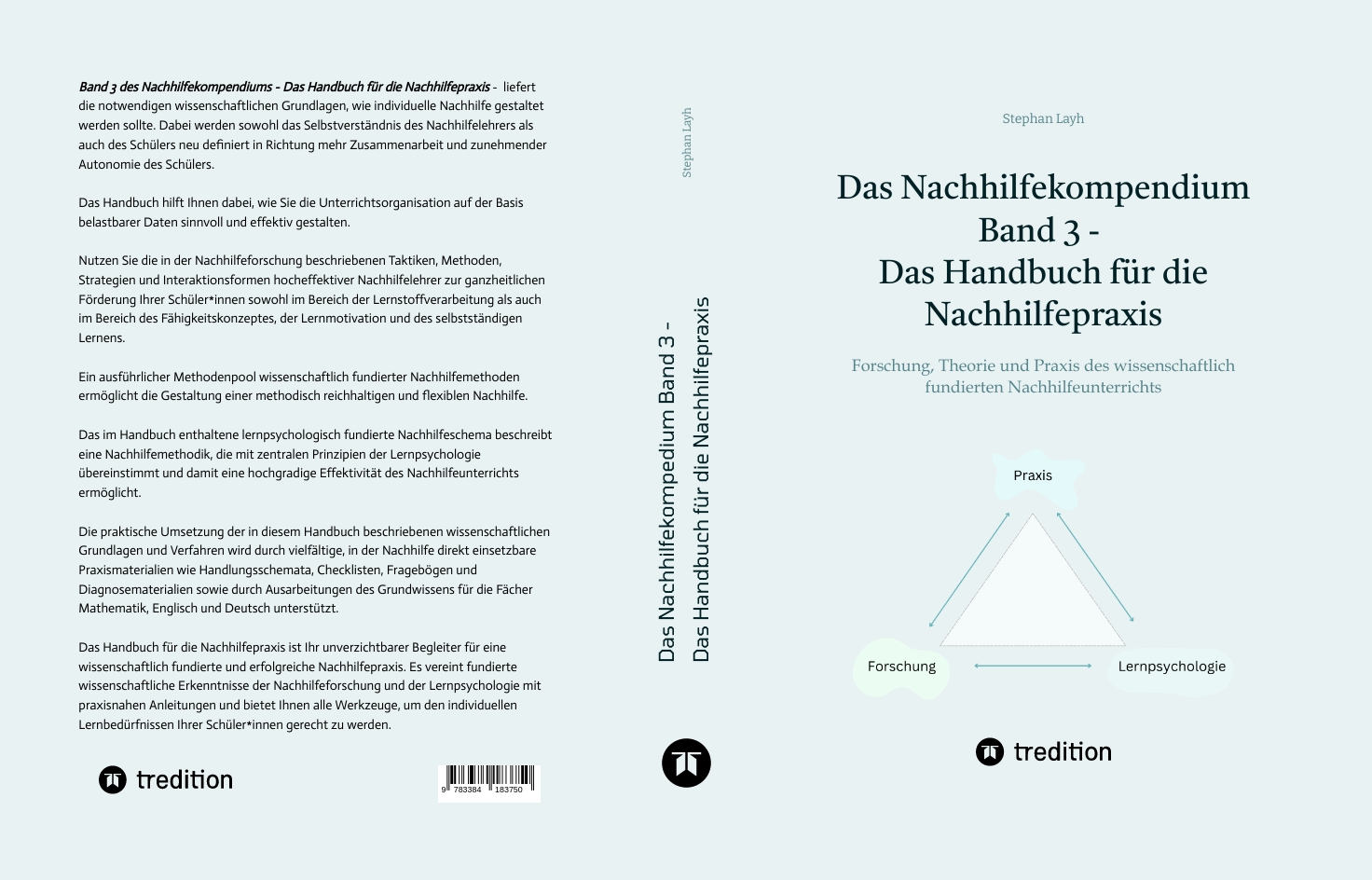 Gesamtes Coverbild Das Nachhilfekompendium Band 3 - Das Handbuch für die Nachhilfepraxis