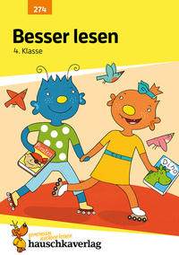 Vorderes Coverbild Deutsch 4. Klasse Übungsheft - Besser lesen