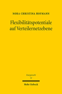 Vorderes Coverbild Flexibilitätspotentiale auf Verteilernetzebene
