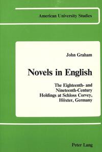 Vorderes Coverbild Novels in English