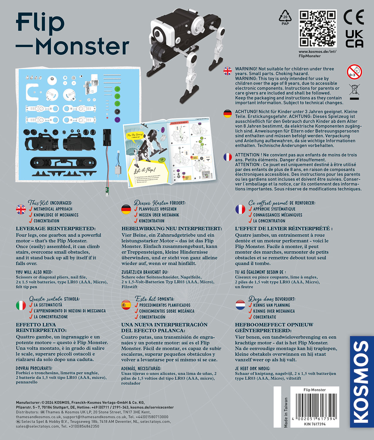 Rückseitencover Flip-Monster INT