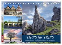 Vorderes Coverbild Tipps für Trips (Tischkalender 2025 DIN A5 quer), CALVENDO Monatskalender