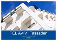 Vorderes Coverbild TEL AVIV Fassaden (Wandkalender 2026 DIN A3 quer), CALVENDO Monatskalender