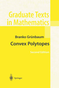 Vorderes Coverbild Convex Polytopes