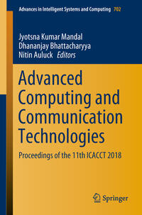 Vorderes Coverbild Advanced Computing and Communication Technologies