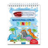 Vorderes Coverbild Trötsch Wassermalspaß mit Zauberstift Dinosaurier