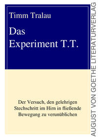 Vorderes Coverbild Das Experiment T.T.