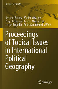 Vorderes Coverbild Proceedings of Topical Issues in International Political Geography