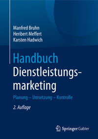 Vorderes Coverbild Handbuch Dienstleistungsmarketing