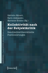 Vorderes Coverbild Kollektivität nach der Subjektkritik