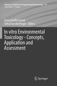 Vorderes Coverbild In vitro Environmental Toxicology - Concepts, Application and Assessment