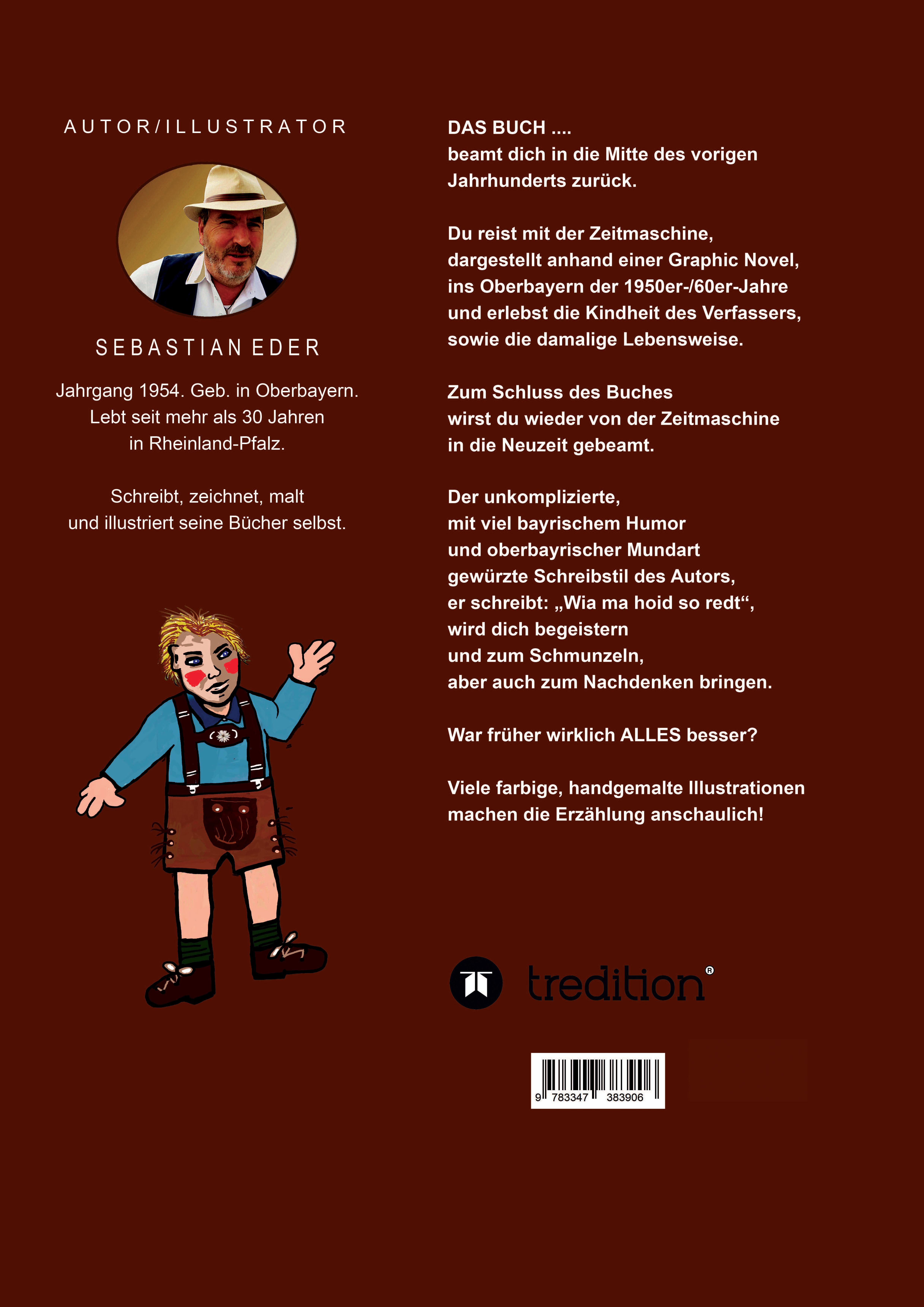 Rückseitencover LEDERHOSN-LAUSBUA