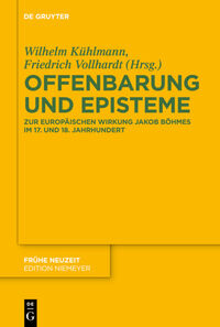 Vorderes Coverbild Offenbarung und Episteme