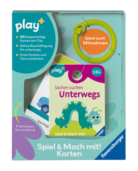 Vorderes Coverbild Play+ Spiel & Mach mit! Karten: Sachen suchen: Unterwegs - ab 1,5 Jahre