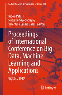 Vorderes Coverbild Proceedings of International Conference on Big Data, Machine Learning and Applications