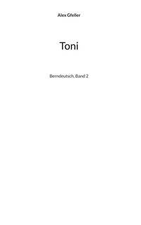 Vorderes Coverbild Toni