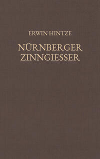 Vorderes Coverbild Die deutschen Zinngiesser und ihre Marken