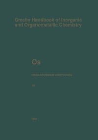 Vorderes Coverbild Os Organoosmium Compounds