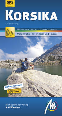 Vorderes Coverbild Korsika MM-Wandern Wanderführer Michael Müller Verlag
